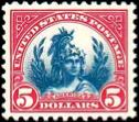 bi-colored stamp
