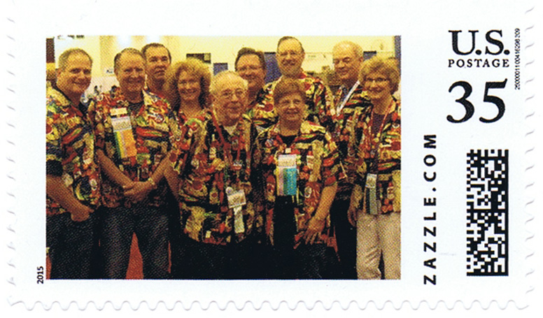 10 brave USSS members attending APS StampShow in Grand Rapids, MI.